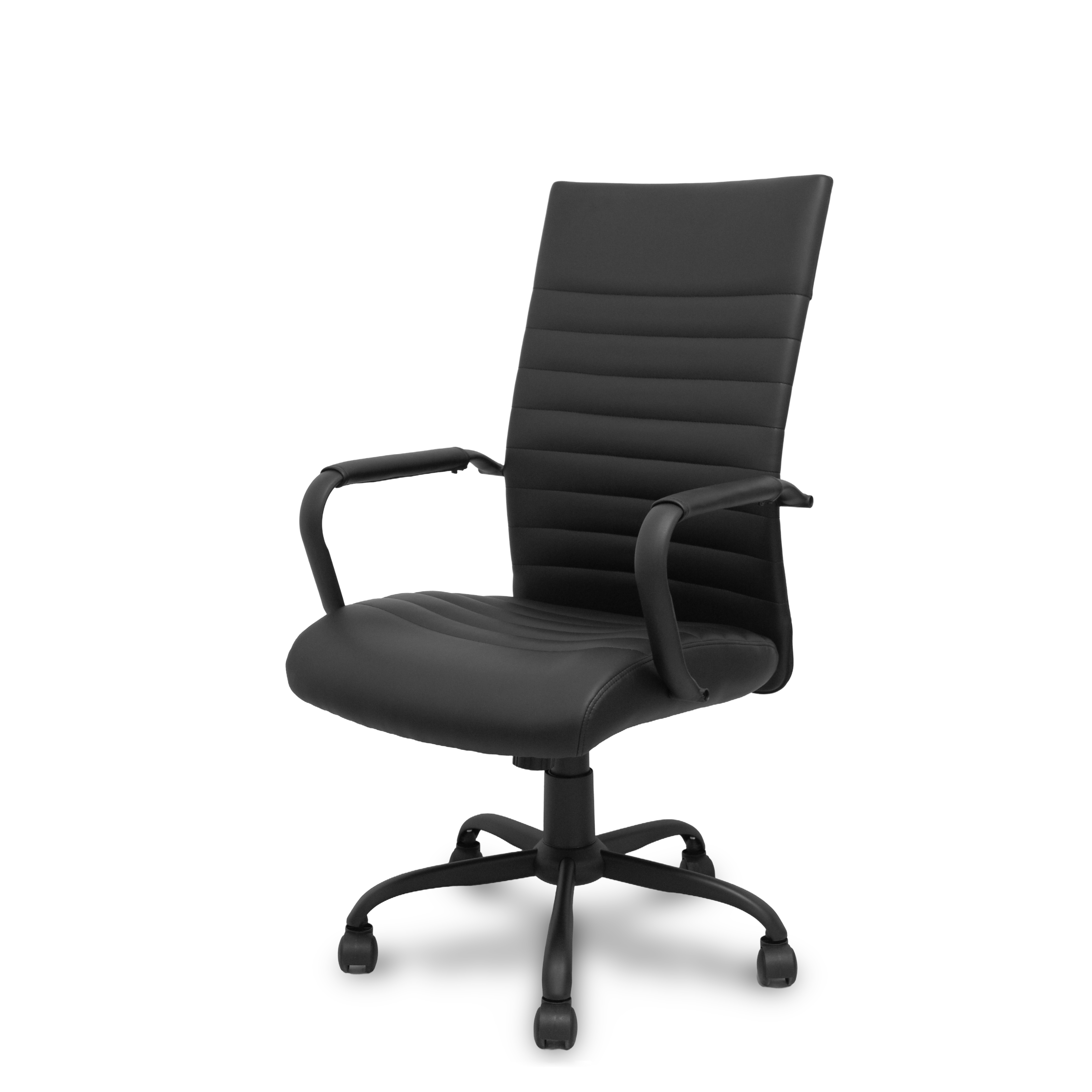 PIQUERAS Y CRESPO FOROL Sillon Opti527 basculante similpiel negro base metalica negra