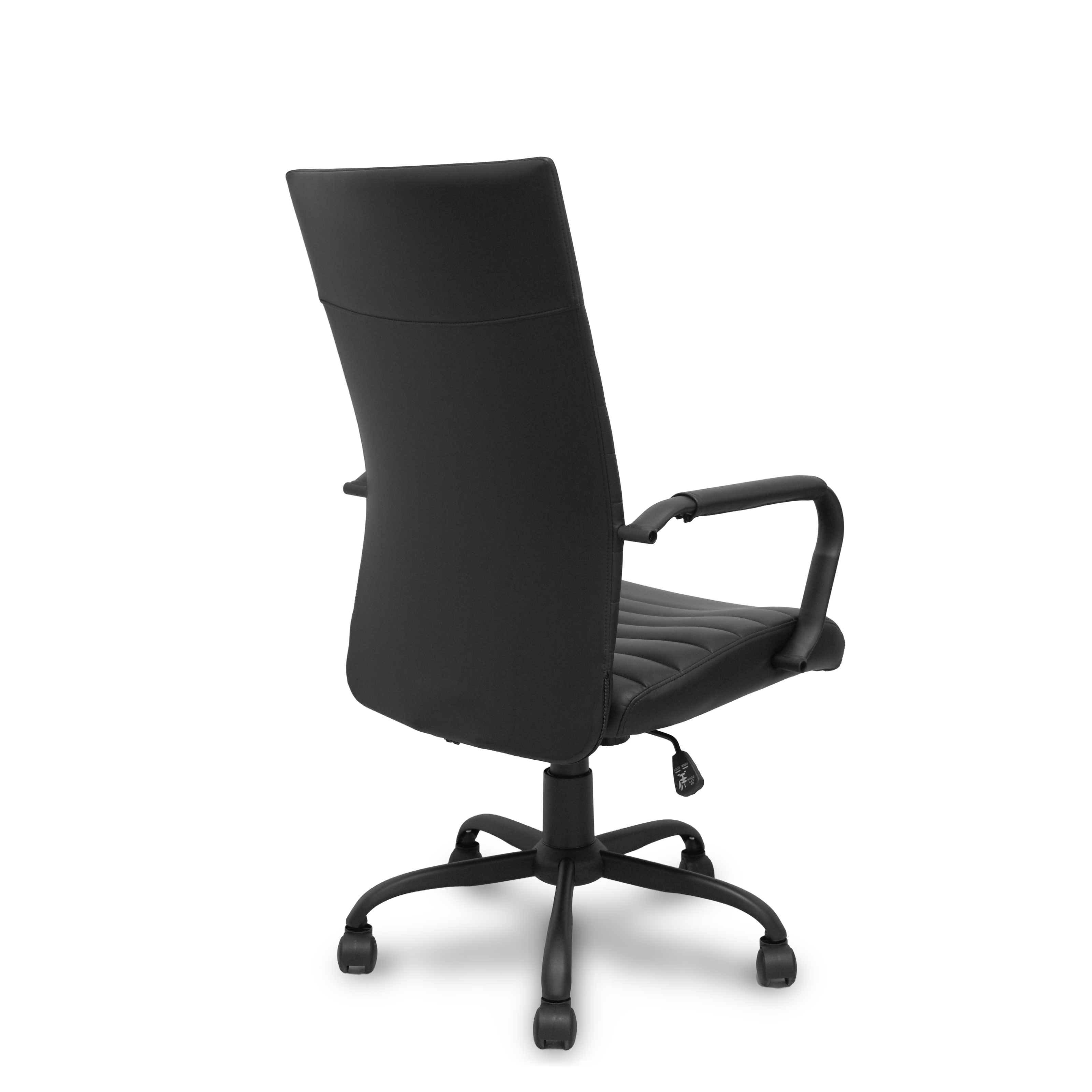 PIQUERAS Y CRESPO FOROL Sillon Opti527 basculante similpiel negro base metalica negra
