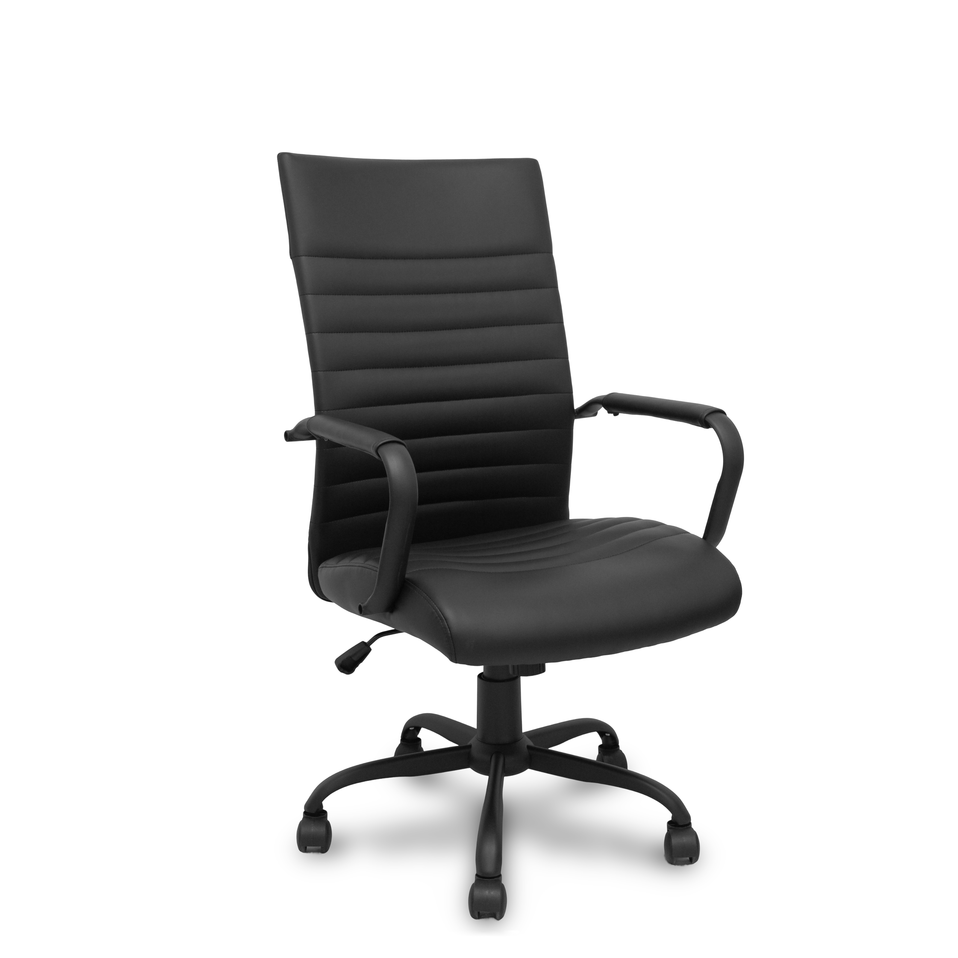 PIQUERAS Y CRESPO FOROL Sillon Opti527 basculante similpiel negro base metalica negra