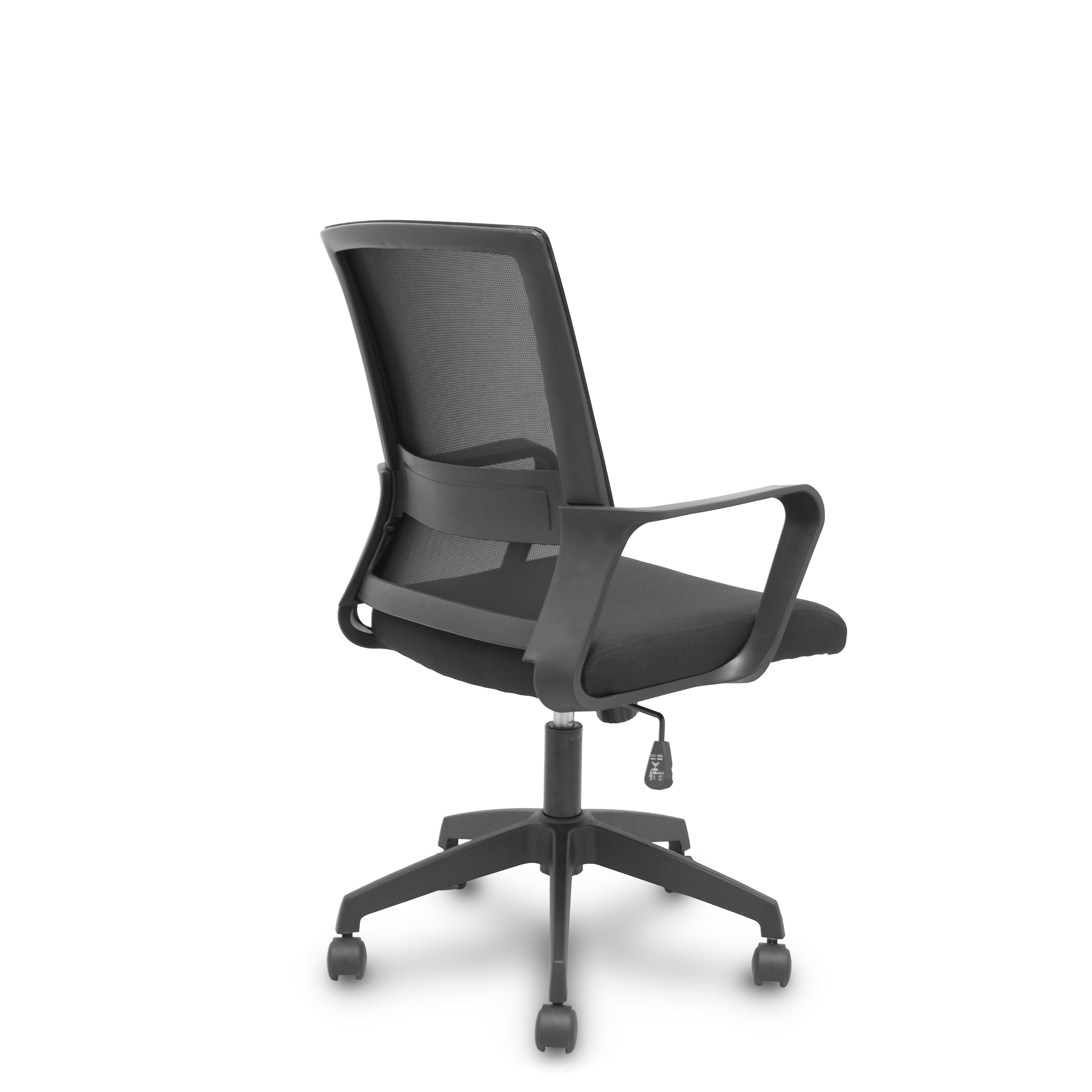 PIQUERAS Y CRESPO FOROL Silla Ergo535 negra basculante respaldo malla negro asiento tela negro ruedas nailon