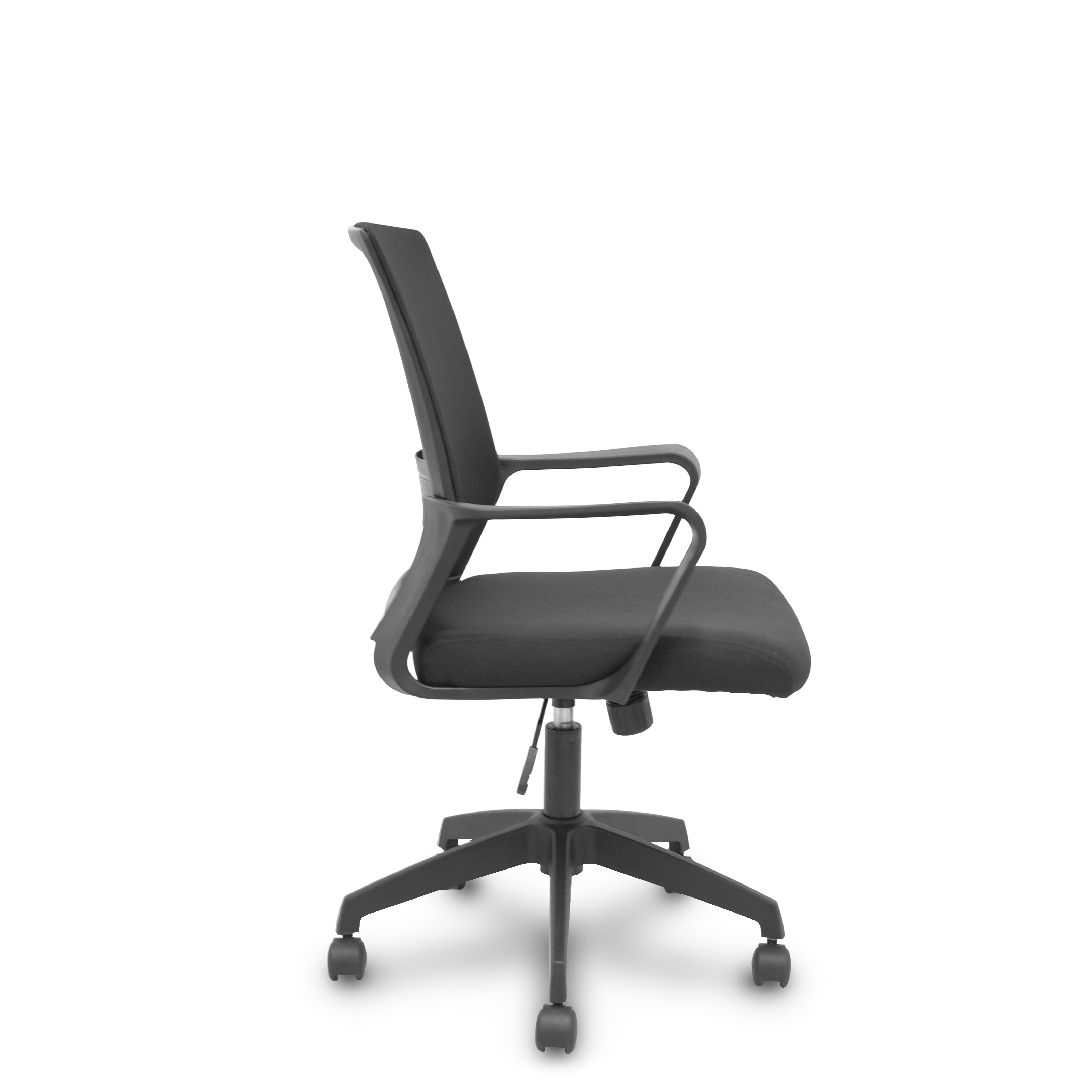 PIQUERAS Y CRESPO FOROL Silla Ergo535 negra basculante respaldo malla negro asiento tela negro ruedas nailon