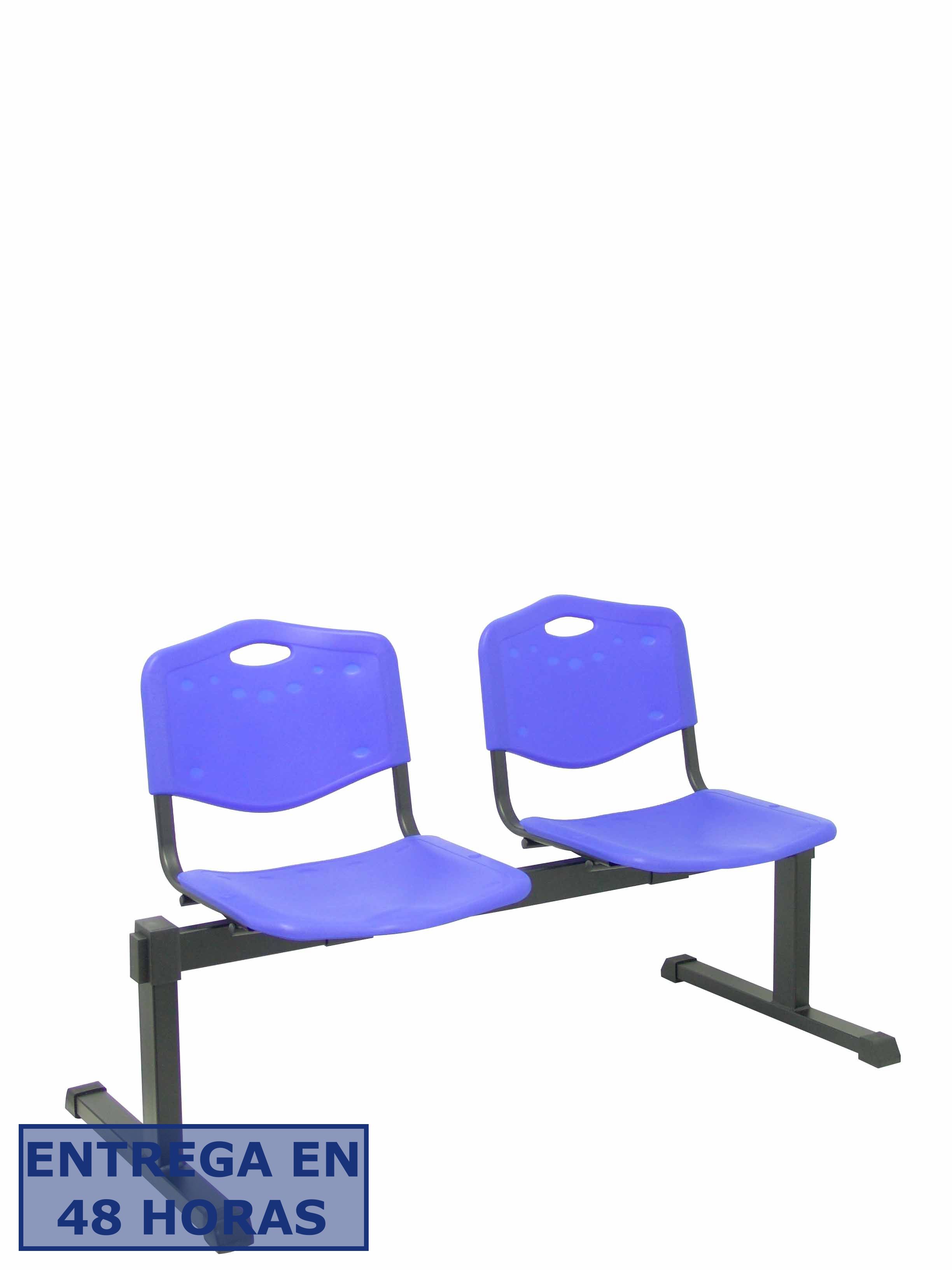 PIQUERAS Y CRESPO NOWY STYL Bancada Iso plastic 2 plazas PVC color azul