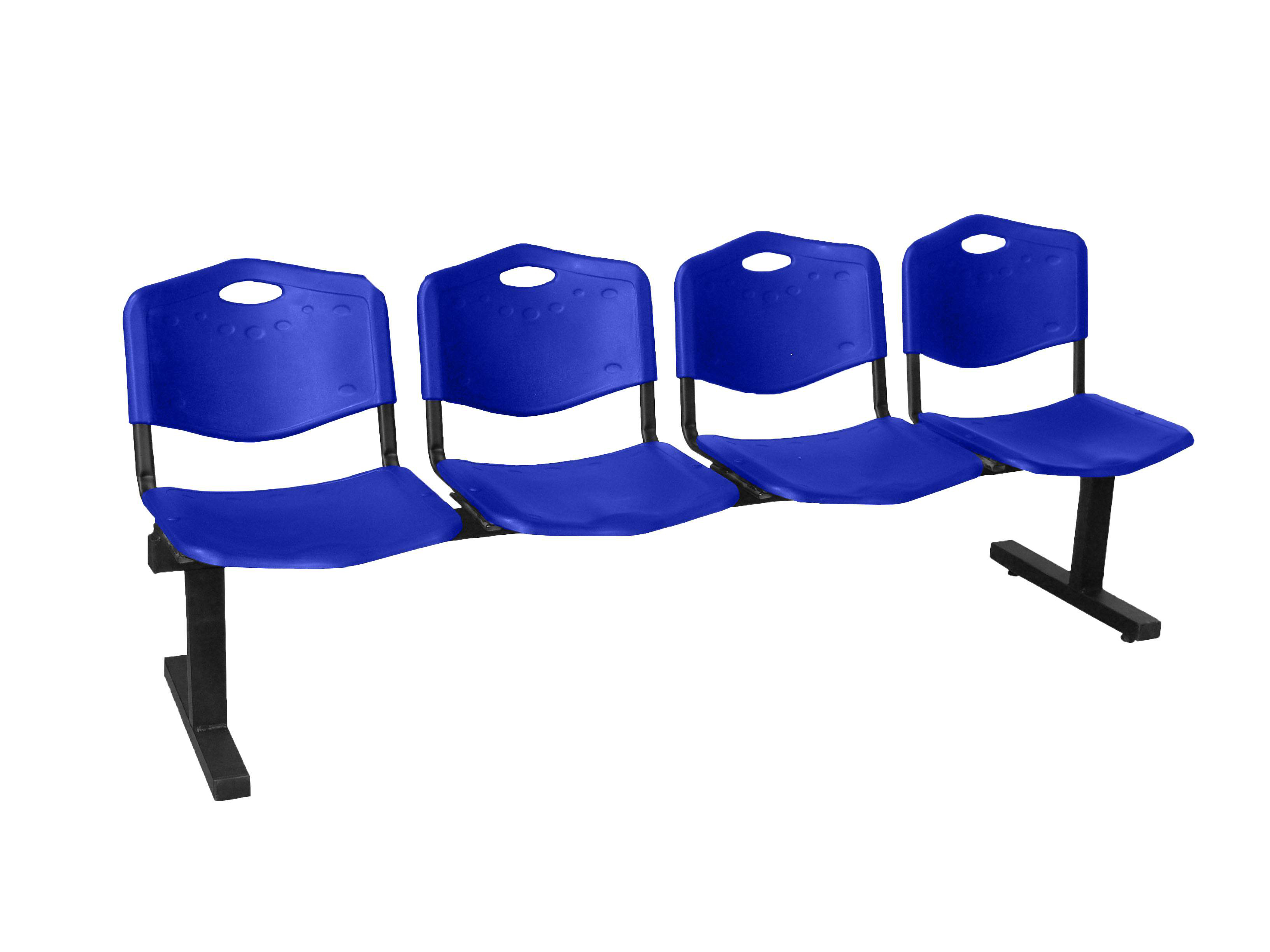 PIQUERAS Y CRESPO NOWY STYL Bancada Iso plastic 4 plazas PVC color azul