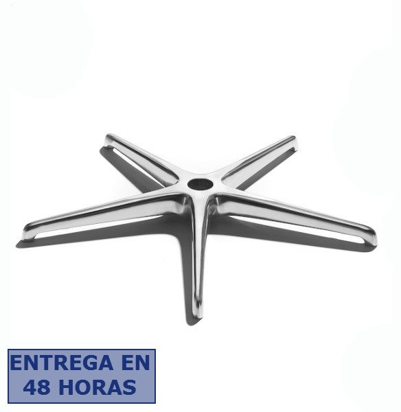 PIQUERAS Y CRESPO Kit de 1 base de aluminio de 700 mm de diametro