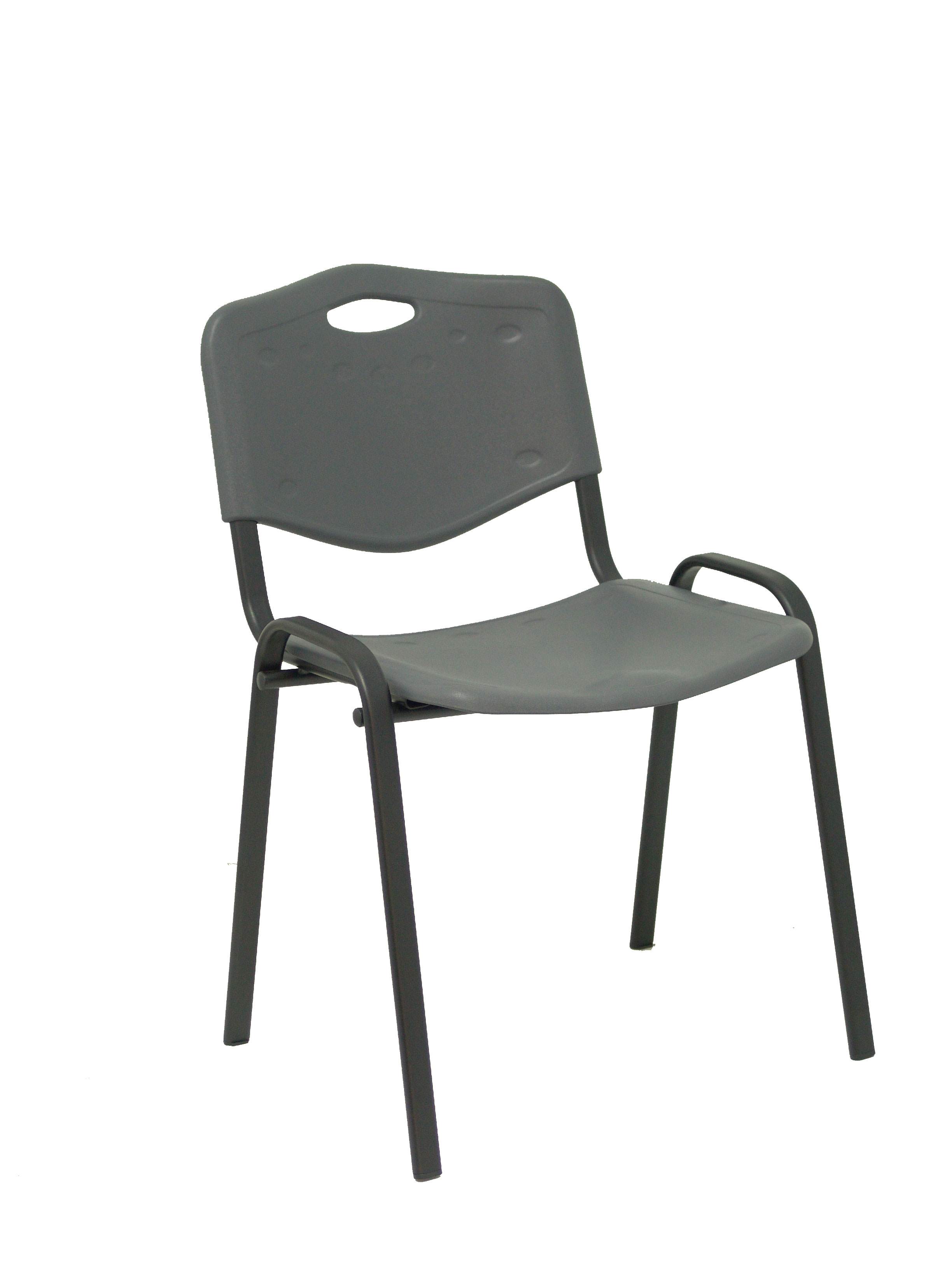 PIQUERAS Y CRESPO NOWY STYL Pack 2 sillas Iso plastic PVC gris