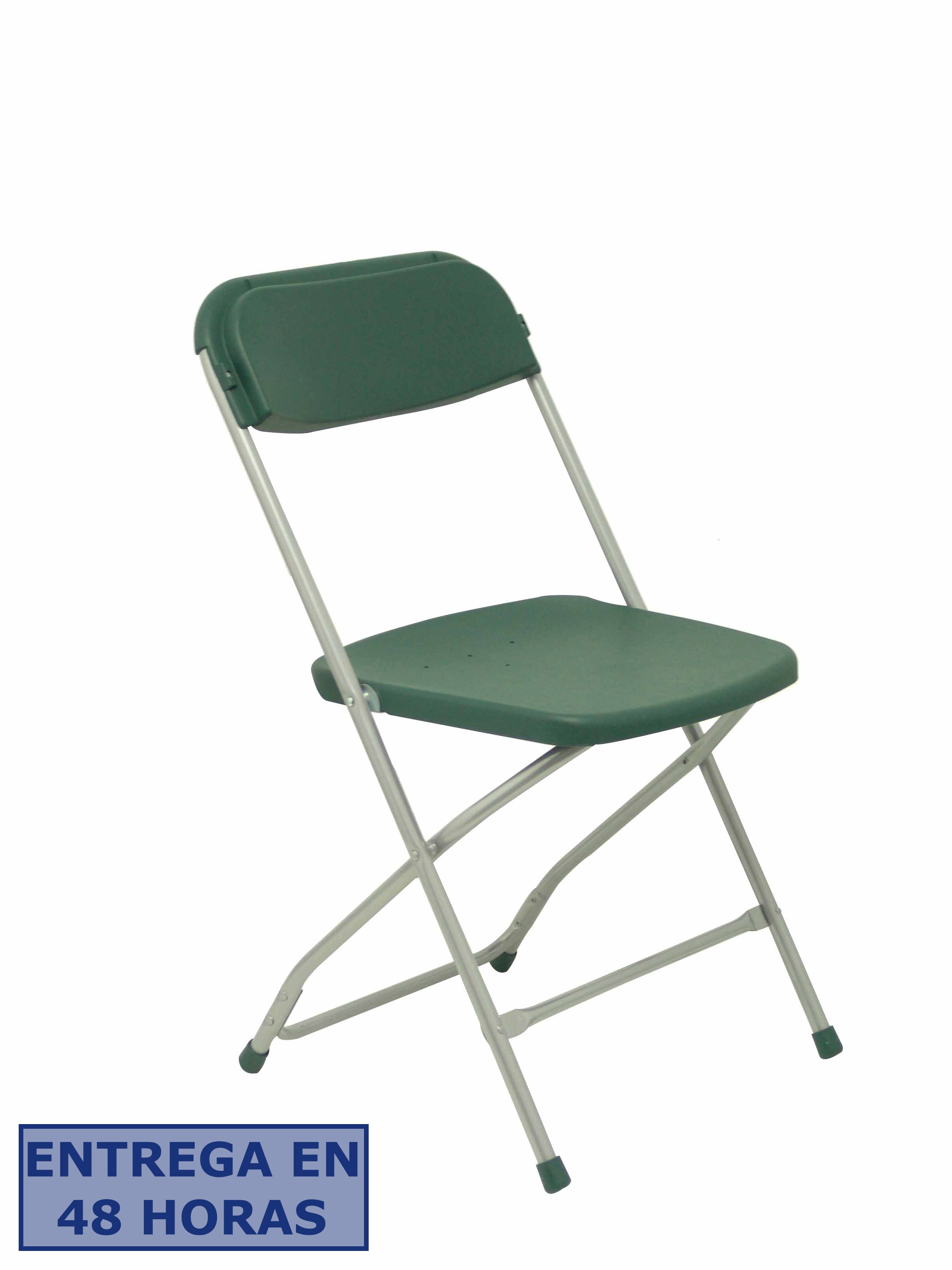 PIQUERAS Y CRESPO NOWY STYL Pack 5 sillas plegables Polyfold verde