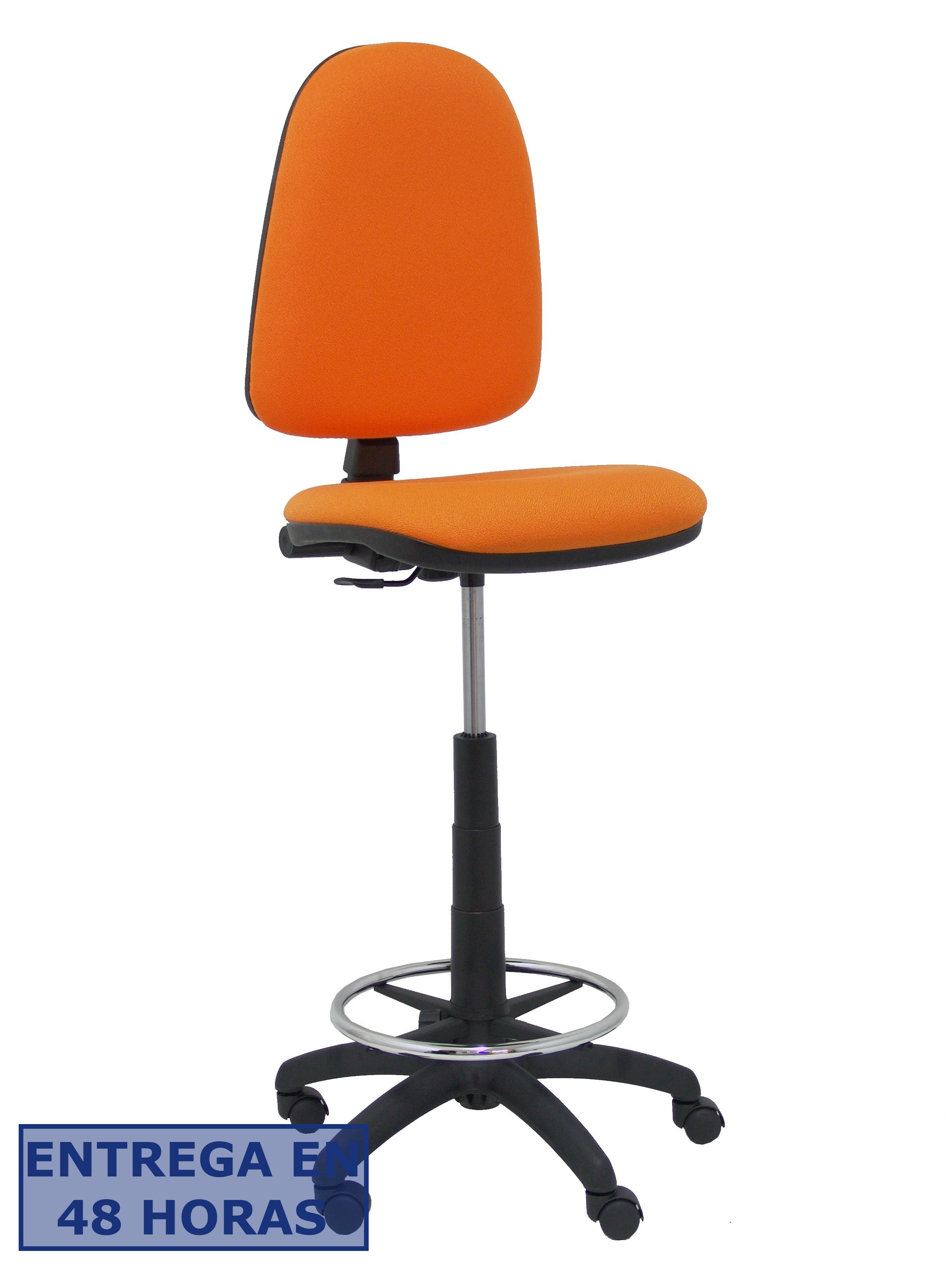 PIQUERAS Y CRESPO Taburete Aýna bali naranja