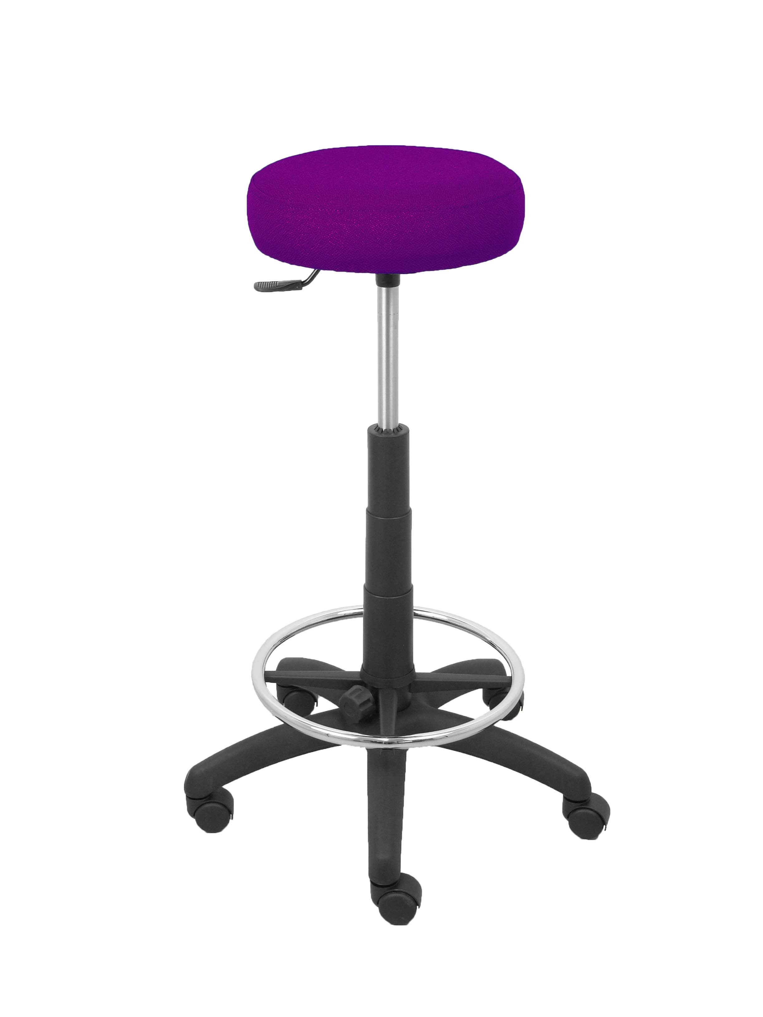 PIQUERAS Y CRESPO Taburete Tolosa bali morado