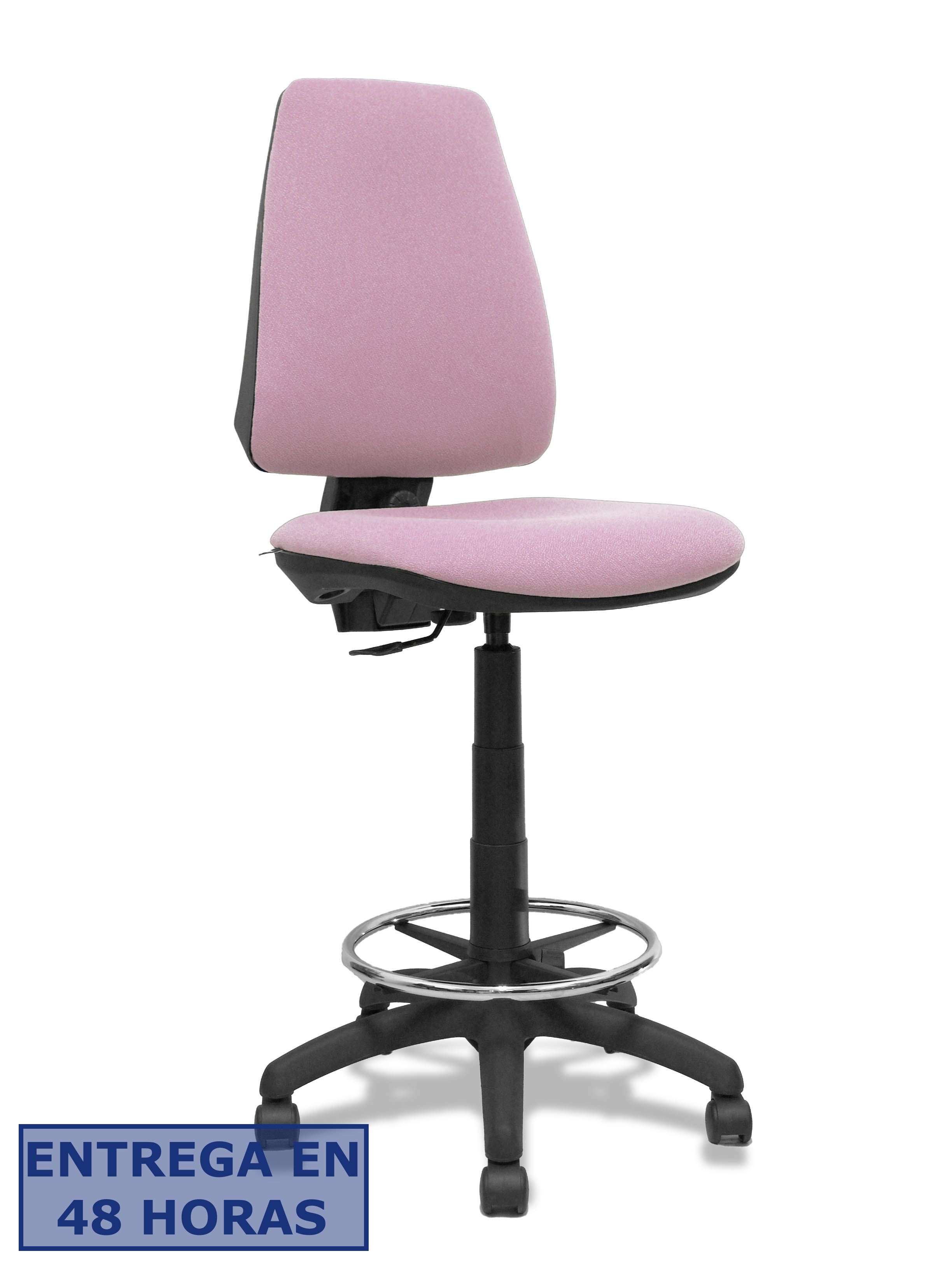 PIQUERAS Y CRESPO Taburete Elche CP bali rosa