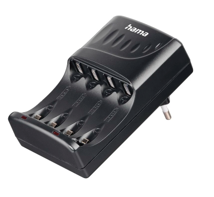 HAMA Cargador de pilas recargables AA y AAA