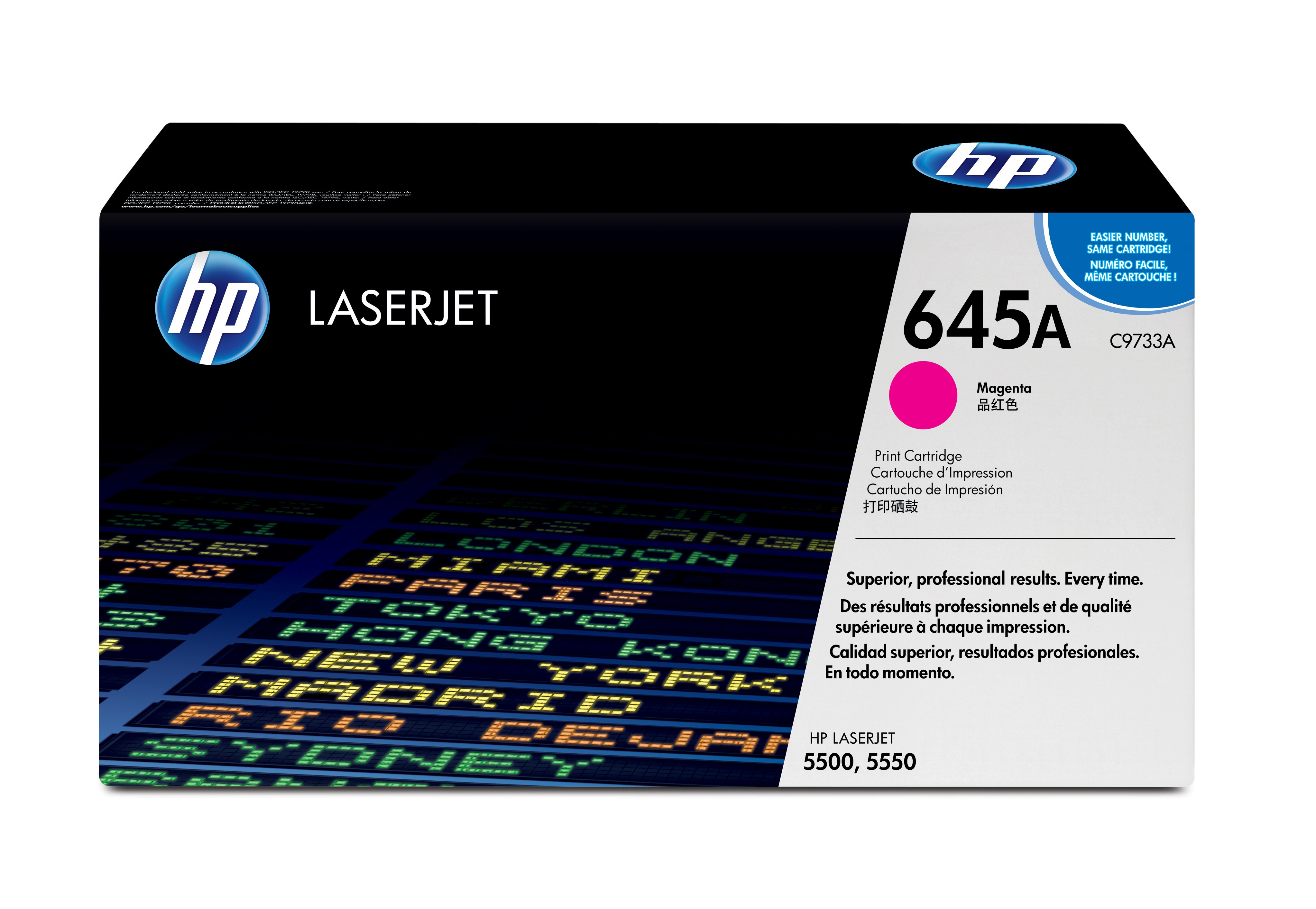 HP Laserjet Color 5500/5550 Toner Magenta, 13.000 Paginas
