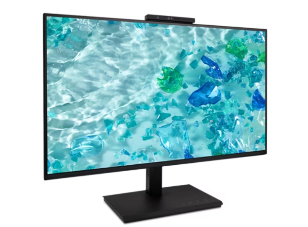 ACER Monitor (KIT DIGITAL) CB247YD / 23,8" / FHD / VGA-HDMI-DisplayPort / ZeroFrame / Regulable Altura / Webcam