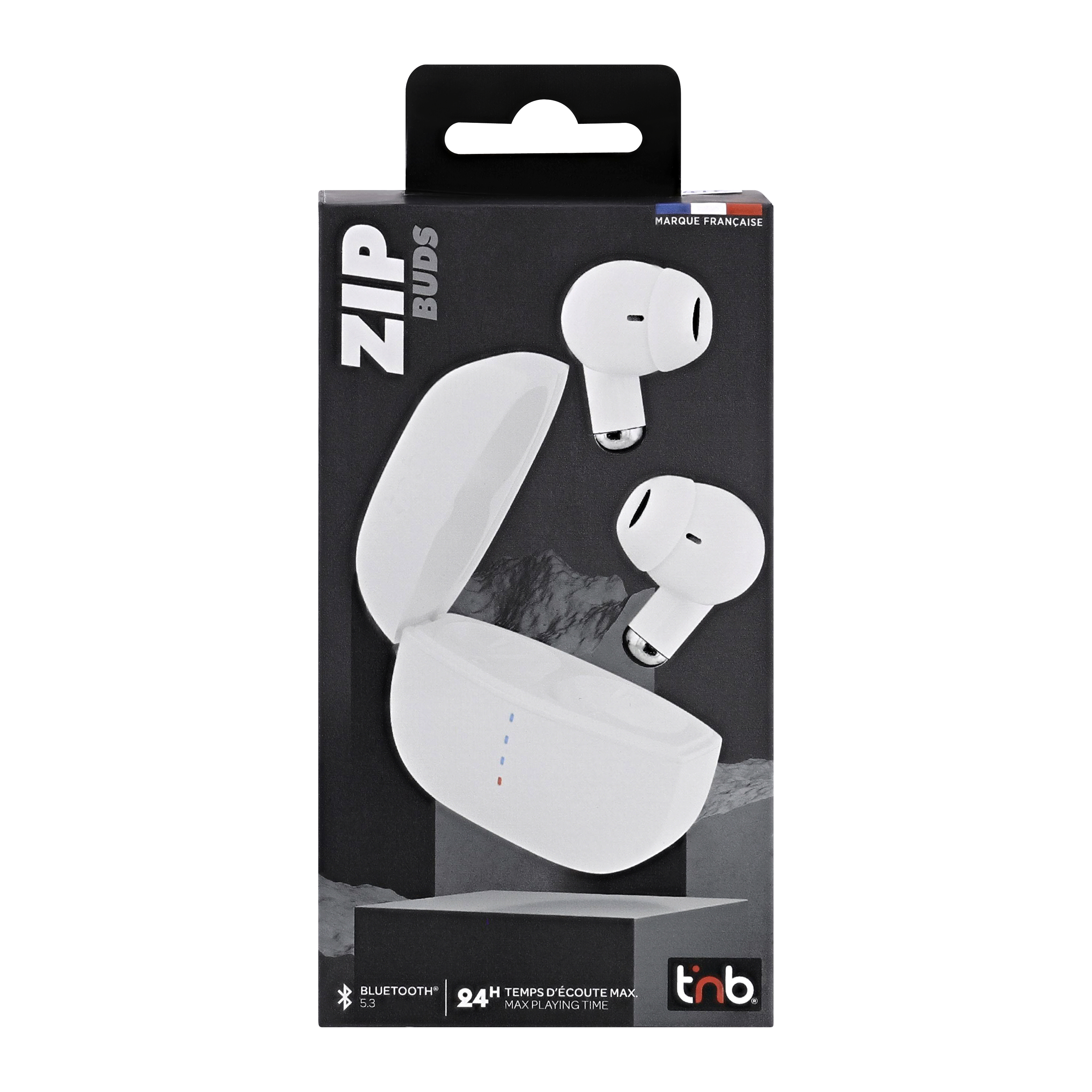 TNB ZIP 2 - Auriculares inalambricos Blancos in-ear TWS earphones - White