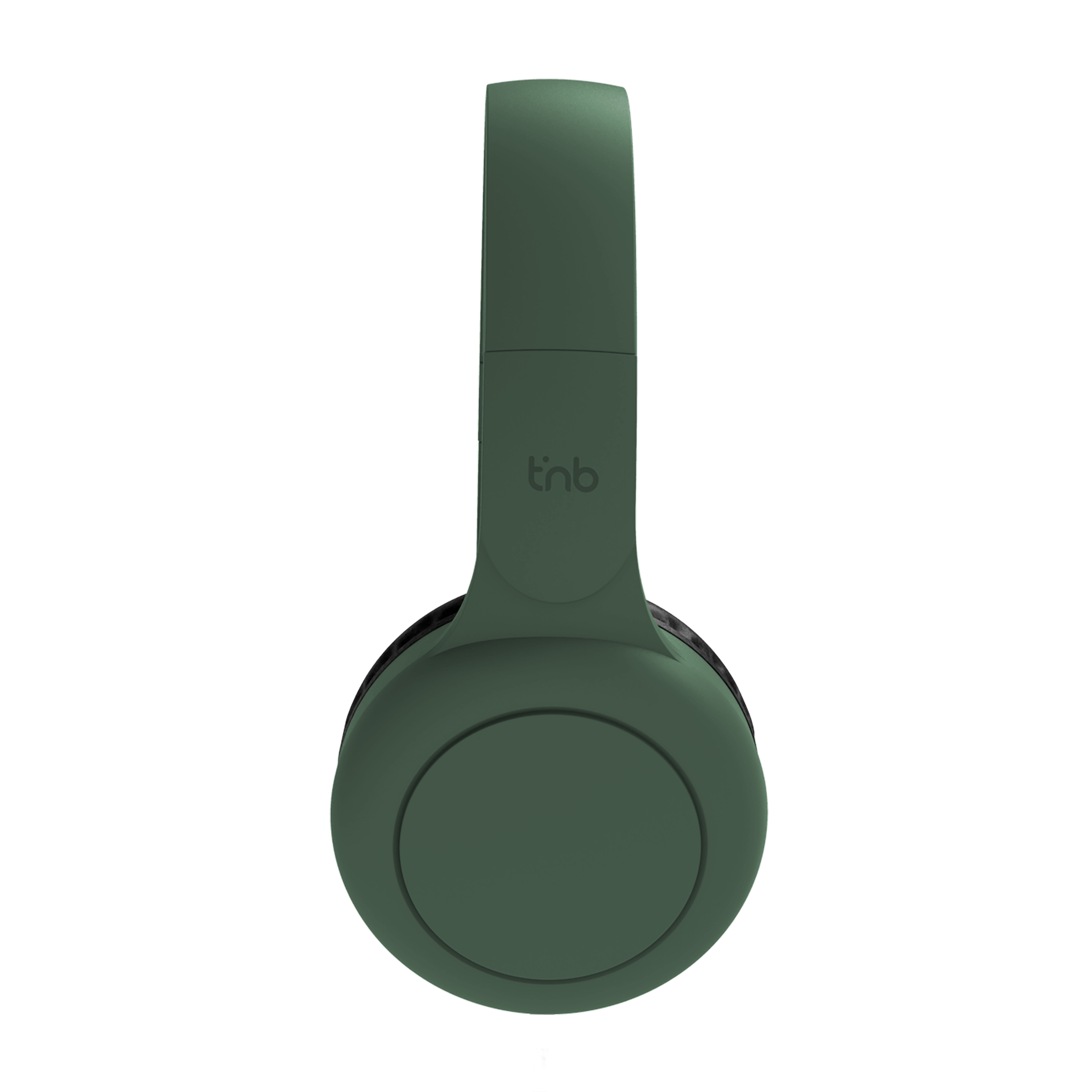 TNB TONALITY - Auriculares supraaurales On-ear Bluetooth headphones - sage green & black cassis