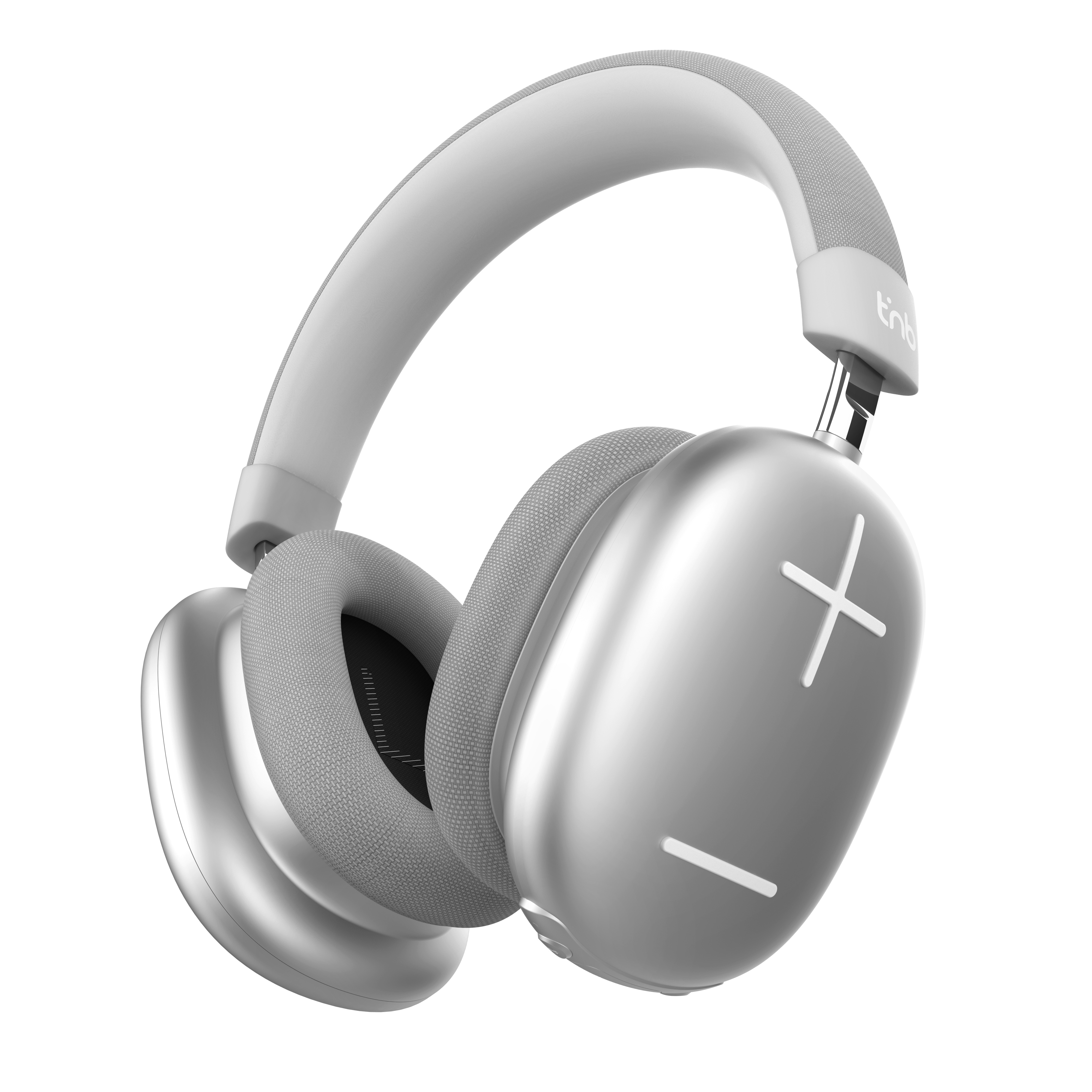 TNB BOUNCE MAX - Auriculares Wireless Bluetooth headphones - Silver