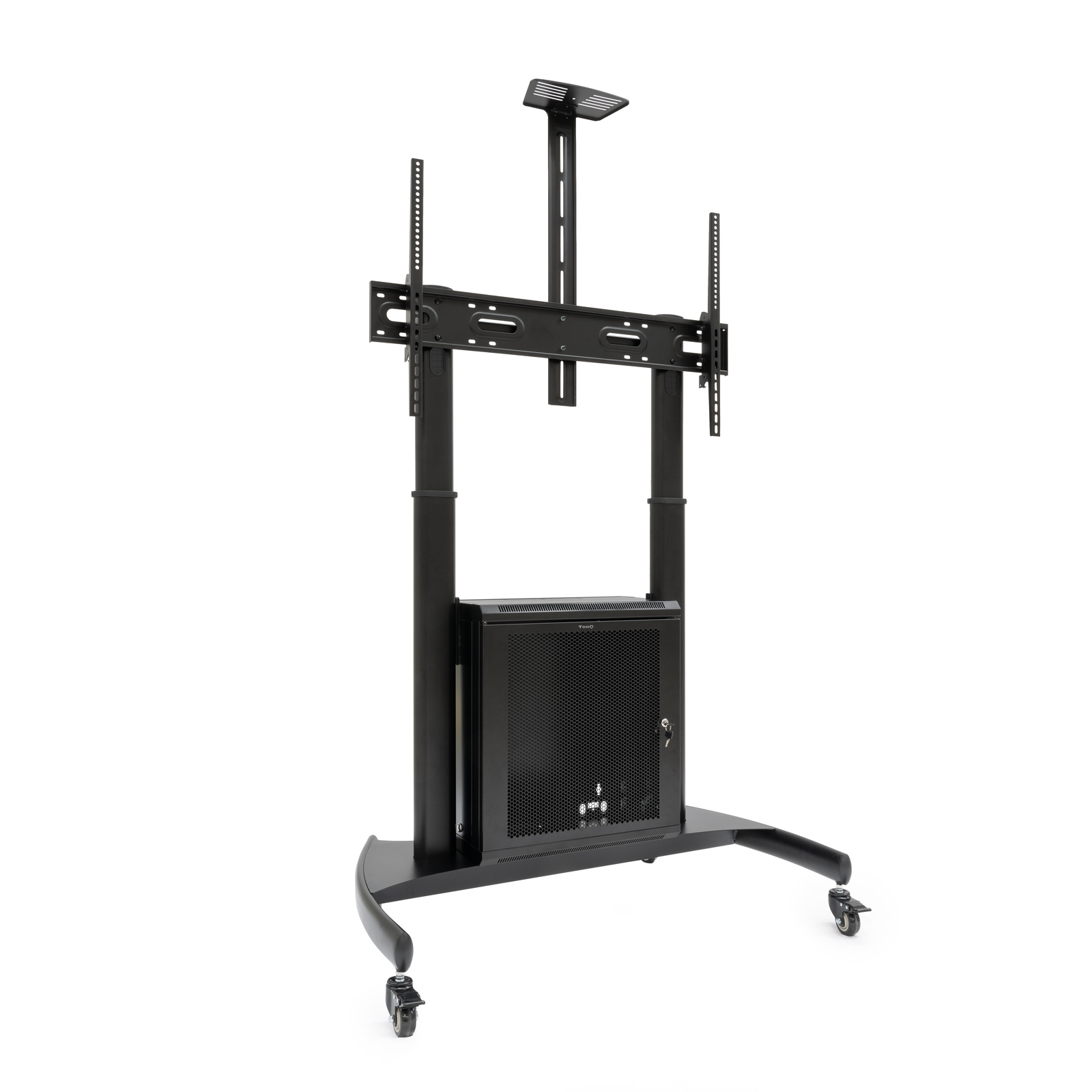TOOQ Soporte suelo ruedas "NARNIA" pantallas 60-100"