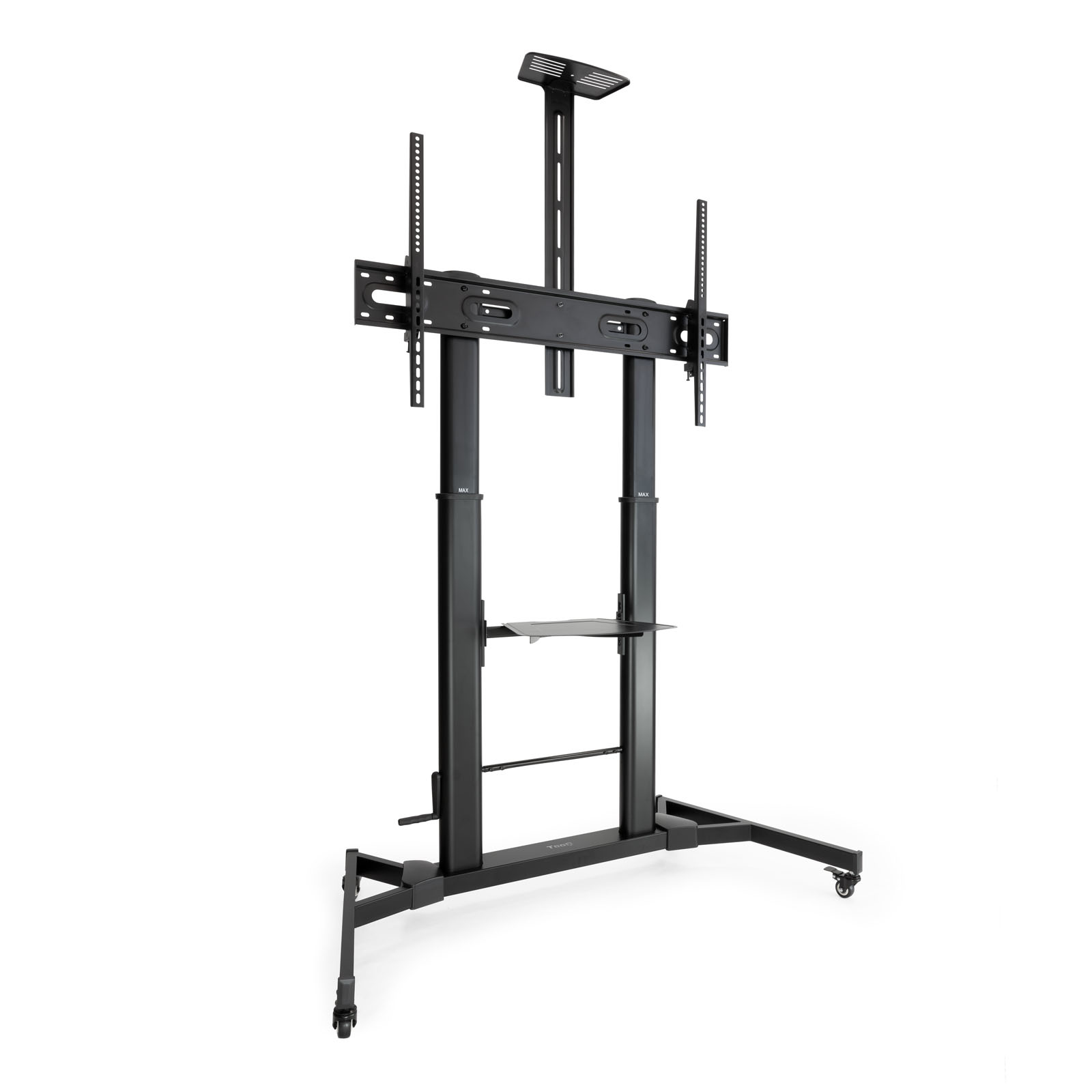 TOOQ Soporte suelo ruedas regulable "ZEUS" 60-100"