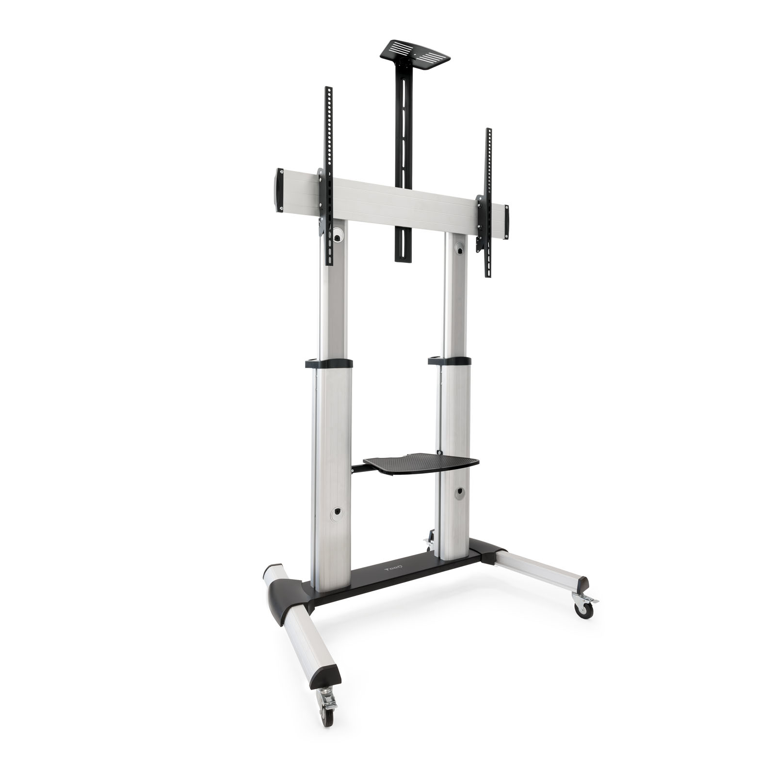 TOOQ Soporte suelo ruedas aluminio "PARTENON" 60-100"