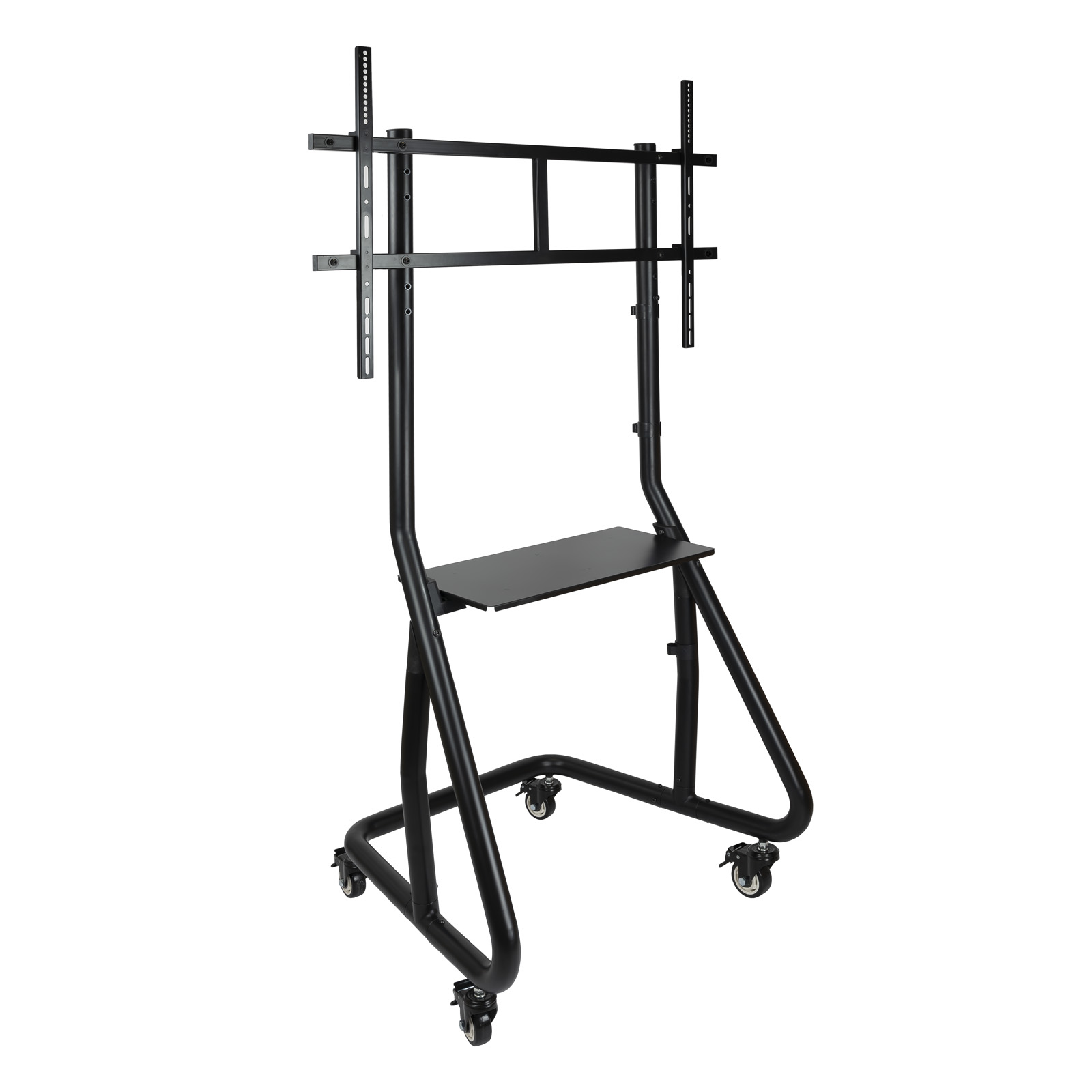 TOOQ Soporte suelo ruedas/patas pantallas 60-105 negro