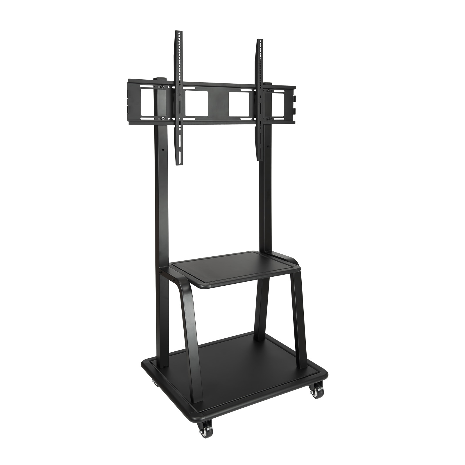 TOOQ Soporte suelo rueda pantalla 37-100 negro 2 bultos