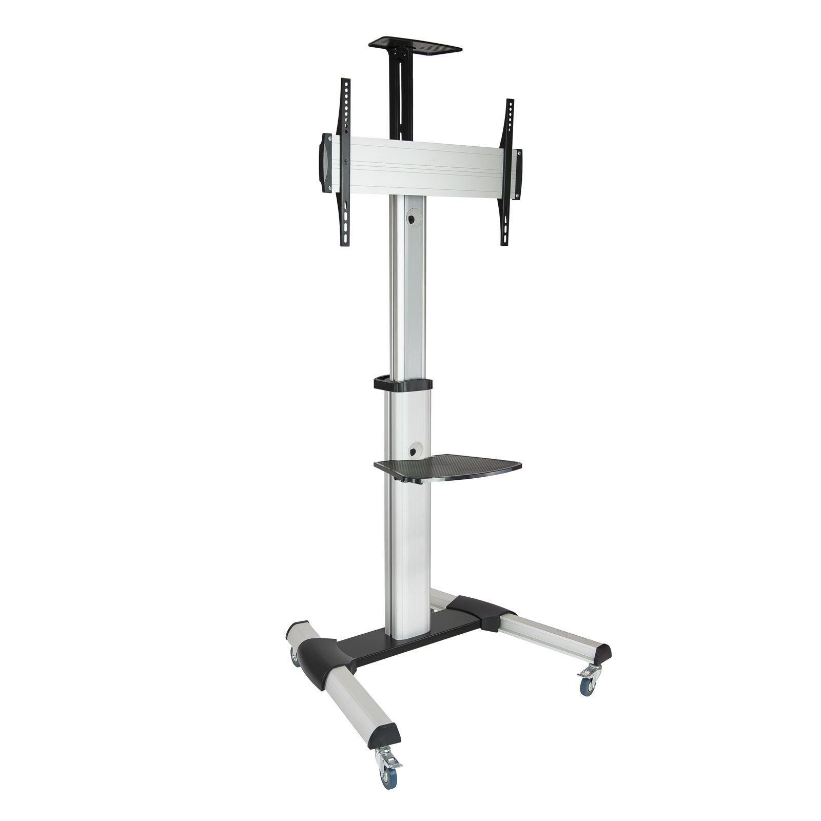 TOOQ Soporte suelo ruedas tv horizontal/vertical 37-70