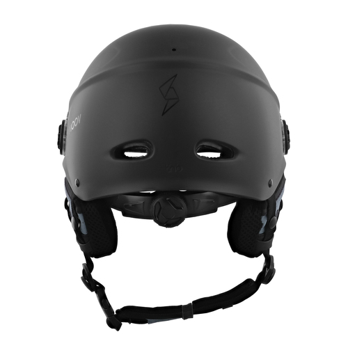 TNB URBAN MOOV - Casco protector con visera y orejeras desmontables - Talla L - NEGRO