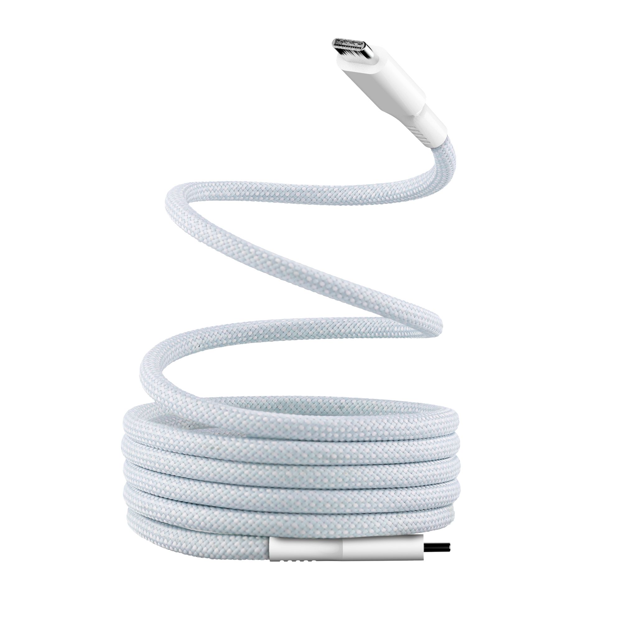 TNB Cable de funda magnetica USB-C a USB-C - 1.5m - Blue