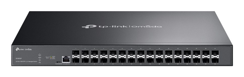 TP-LINK Switch Omada Gestionable L2+ 32-Puertos 10GE SFP+