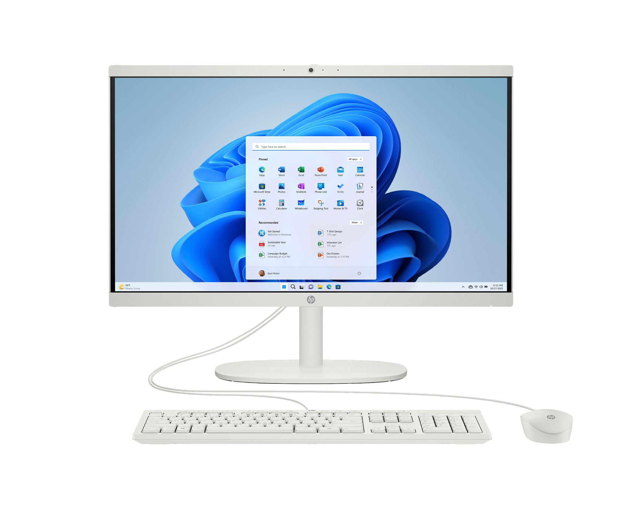 HP PC All in One 22-DG0026NS Intel N200 / 8GB / 256GB SSD / 21,5" / Win11 Home