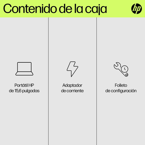 HP Portatil 15-FD0054NS Intel Core i5-1334U / 16GB / 512GB SSD / 15,6" / Win11 Home