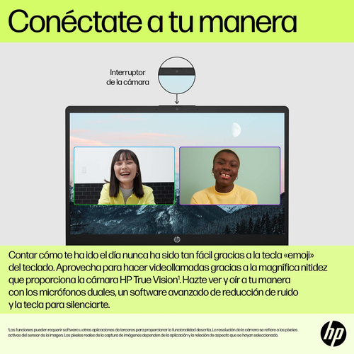 HP Portatil 15-FD0054NS Intel Core i5-1334U / 16GB / 512GB SSD / 15,6" / Win11 Home