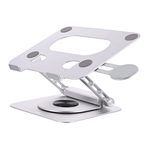 TNB Soporte metalico giratorio de 360° para portatil iClick, blanco