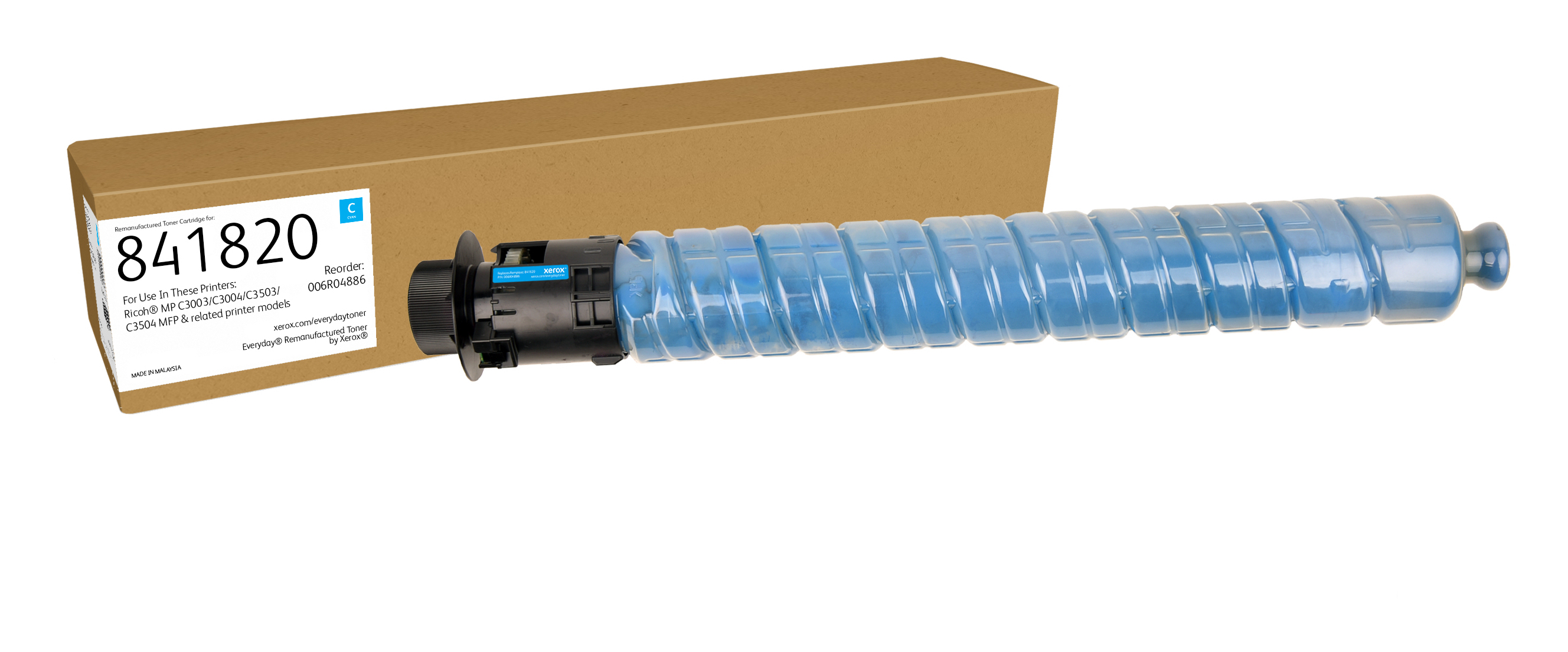 XEROX Everyday Remanufactured Toner Cian para Ricoh 841820