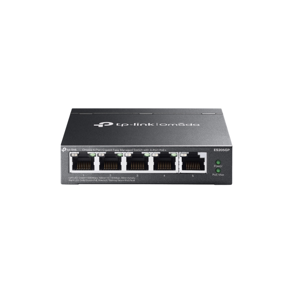 TP-LINK Switch Omada Easy Managed 5 Puertos Omada 4 Puertos PoE+