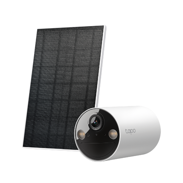 TP-LINK TAPO TC82 KITCamara de Vigilancia Wi-Fi Solar con Bateria Recargable y Deteccion IA