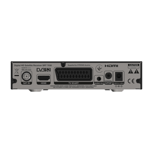 STRONG Terminal Satelite SRT7030 Decodificador para Televisor