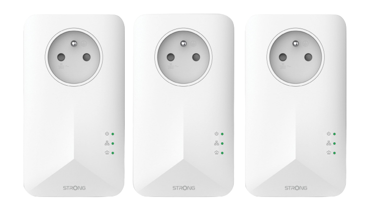 STRONG Amplificador Red Powerline POWER L1000 TRIEUV2