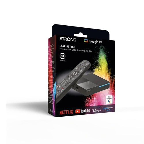 STRONG Smart TV LEAP-S3 Pro Premium 4K UltraHD Streaming TV