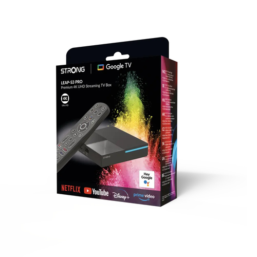 STRONG Smart TV LEAP-S3 Pro Premium 4K UltraHD Streaming TV