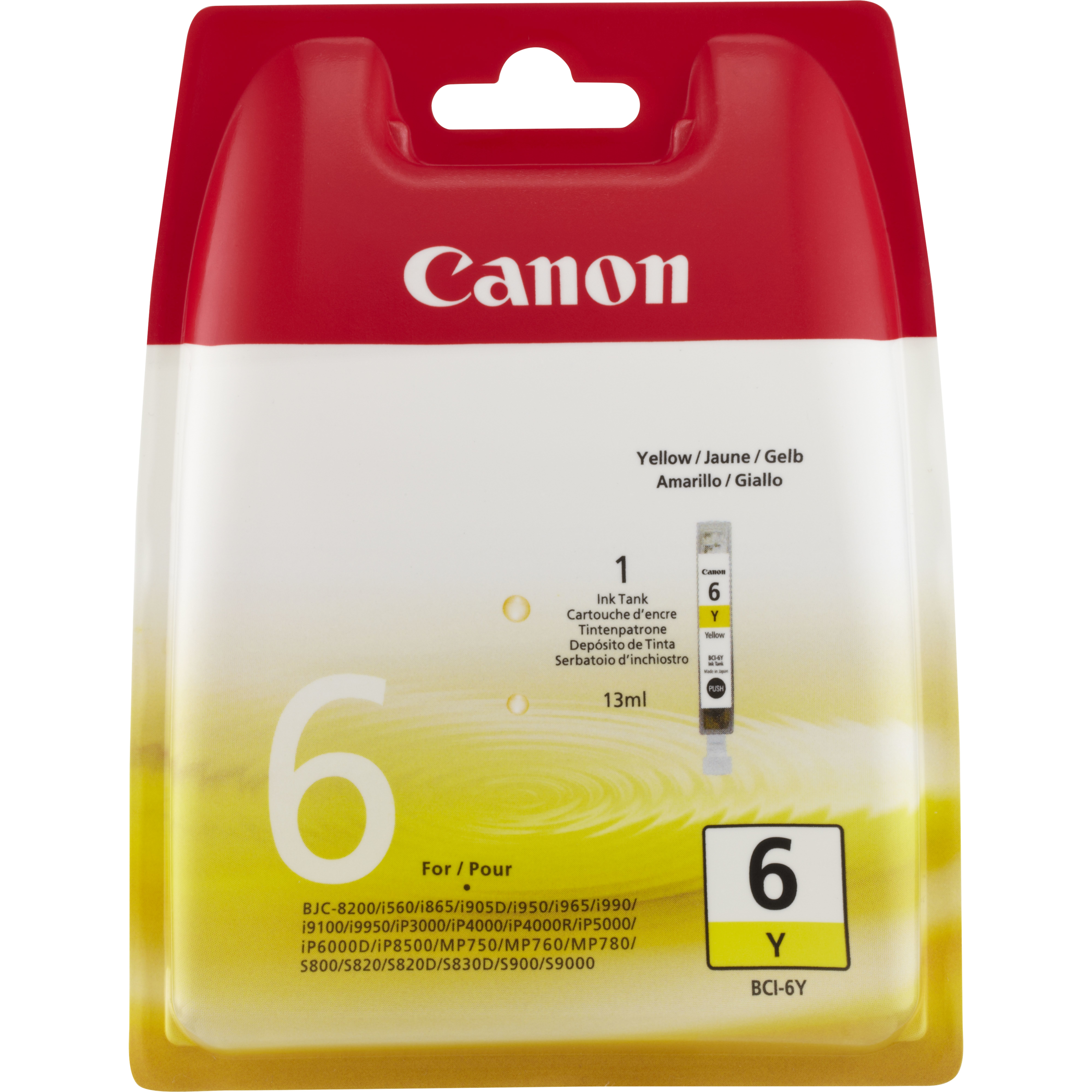 Canon S-800/820/820D/830D, IP-4000/5000 I-560/ 865/905D Cart. Amarillo, 280 paginas