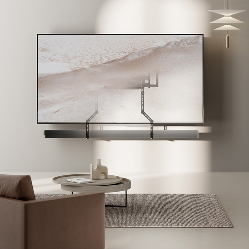 AISENS - SOPORTE UNIVERSAL PARA BARRA DE SONIDO, NEGRO