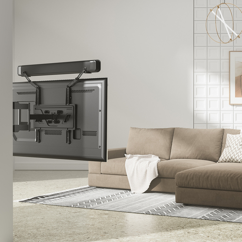 AISENS - SOPORTE UNIVERSAL PARA BARRA DE SONIDO, NEGRO