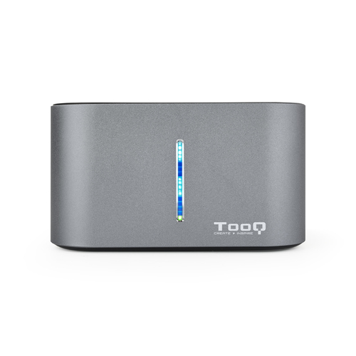 TOOQ DOCKING 2xSATA 2,5/3,5" USB 3.0/3.1 GEN1 GRIS