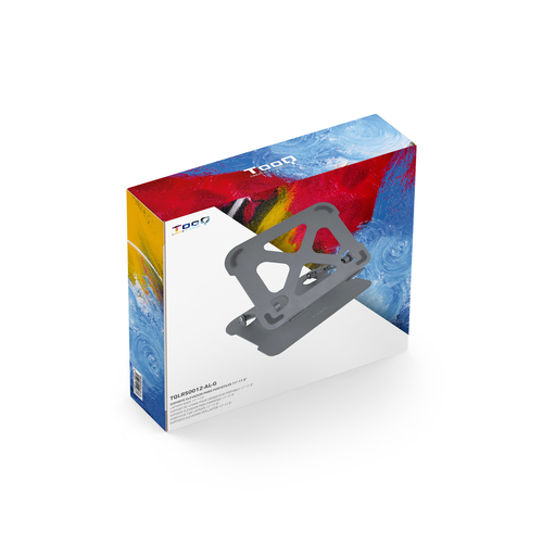 TOOQ SOPORTE ELEVADOR ALUMINIO AJUSTABLE ERGON PORTATIL