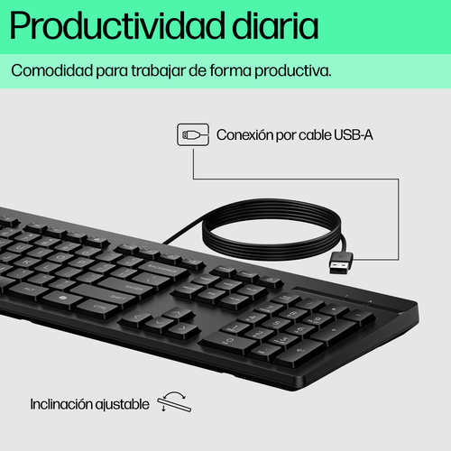 HP Teclado 125