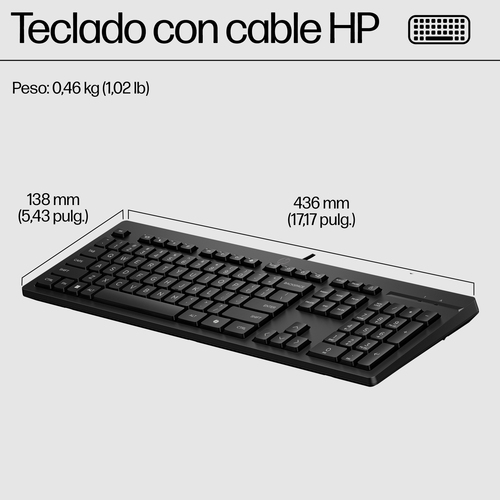 HP Teclado 125