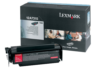 LEXMARK Toner T 420 Unidad de Impresion Alto Rendimiento