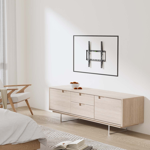 AISENS - SOPORTE ECO INCLINABLE PARA MONITOR/TV 45KG DE 32-75, NEGRO