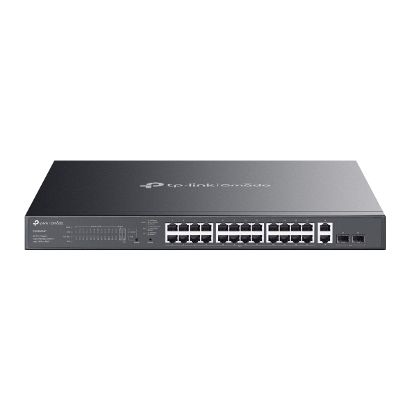 TP-LINK Switch Omada Easy Managed 28 Puertos Gigabit con 24 Puertos PoE+
