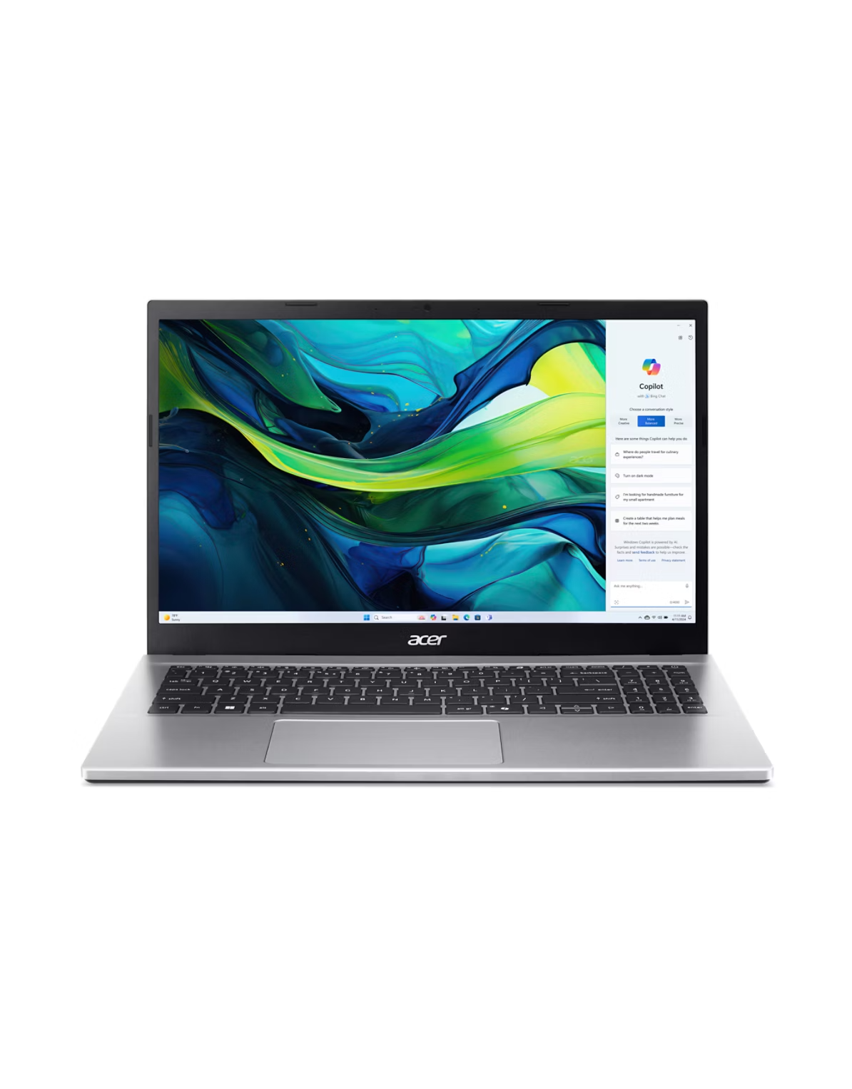 ACER Portatil ASPIRE GO 15-42P / Ryzen 5-5625U / 8GB / 512GB SSD / 15,6" / Win11 Home